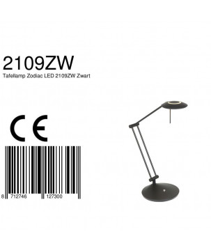 CE - LED Tafellamp - 2109ZW Zodiac - Steinhauer