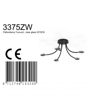 CE - LED plafondlamp - 3375ZW Turound - Steinhauer