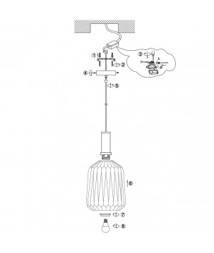 Handleiding - Hanglamp - 3074ZW Verre Nervuré - Steinhauer