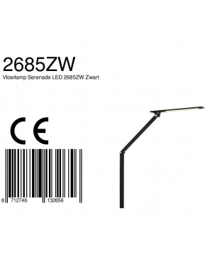 CE - LED Vloerlamp - 2685ZW Serenade - Steinhauer