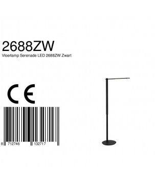 CE - LED Vloerlamp - 2688ZW Serenade - Steinhauer
