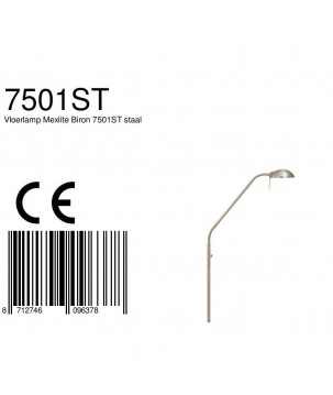 CE - LED Vloerlamp - 7501ST Biron - Steinhauer
