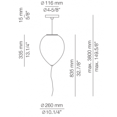 Hanglamp Kinderlamp - T3055 Balloon - Estiluz