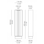 LED Buitenlamp Vloerlamp - A4056X Frame - Estiluz