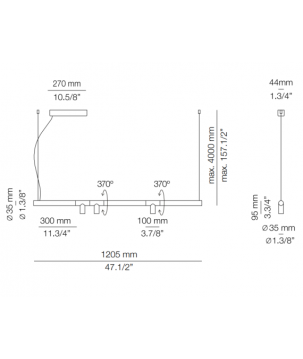 LED Hanglamp - T3915 Morse opbouw - Estiluz