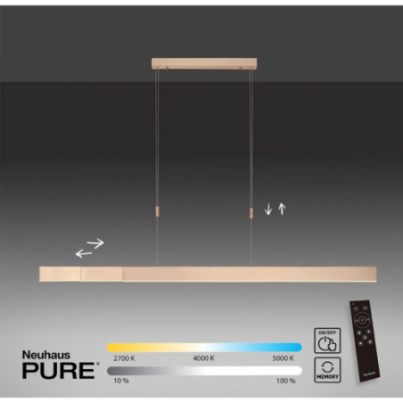 LED Hanglamp - 100.535.02 E-Slide - Paul Neuhaus