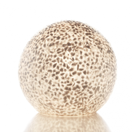 Tafellamp - 3135 Wangi White Ball - Villaflor