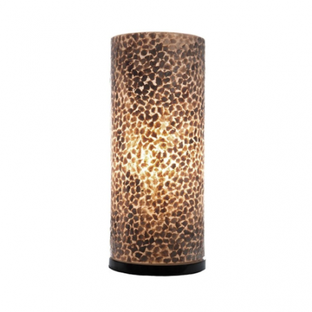 Tafellamp - 11963 Wangi Gold Cilinder - Villaflor