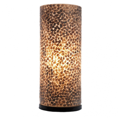 Tafellamp - 11964 Wangi Gold Cilinder - Villaflor
