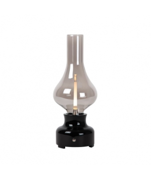 LED Tafellampen - 74516 Jason Oplaadbaar Zwart - Lucide