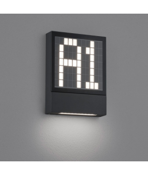 LED Buitenlamp Wandlamp - A28908 Dial - Helestra - 3