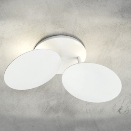 LED Wandlamp / Plafondlamp - Circles 2 - Millelumen
