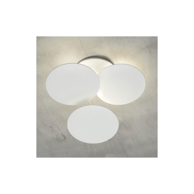 LED Wandlamp / Plafondlamp - Circles 3 - Millelumen