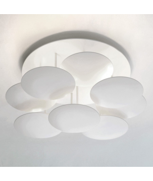 LED Wandlamp / Plafondlamp - Circles 9 - Millelumen