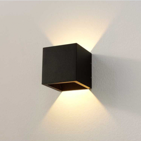 LED Buitenlamp / Wandlampen - 8957 Cube - Artdelight