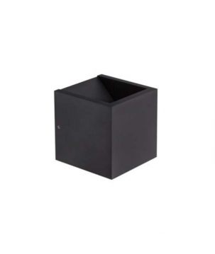 Wandlampen - 8957 Cube Zwart - Artdelight - 3