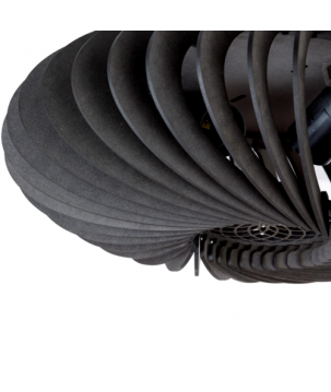 Plafondlampen - Swan 36 cm Zwart - Blij Design - 2