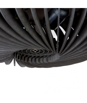 Plafondlampen - Swan 36 cm Zwart - Blij Design - 3