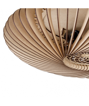 Plafondlampen - Swan 48 cm Bruin - Blij Design - 3