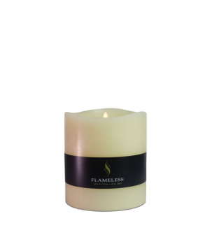 Kaars - 11729 Giant Ivory Small - Flameless - 2