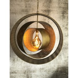 Hanglampen - LB034/1 Binck mat brons - L&B