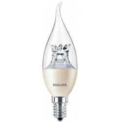 Tip Kaarslamp - E14 - Master Dimtone H Dim - 4W - Philips