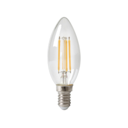 Kaarslamp - E14 - Filament Helder - 3,5W - Calex