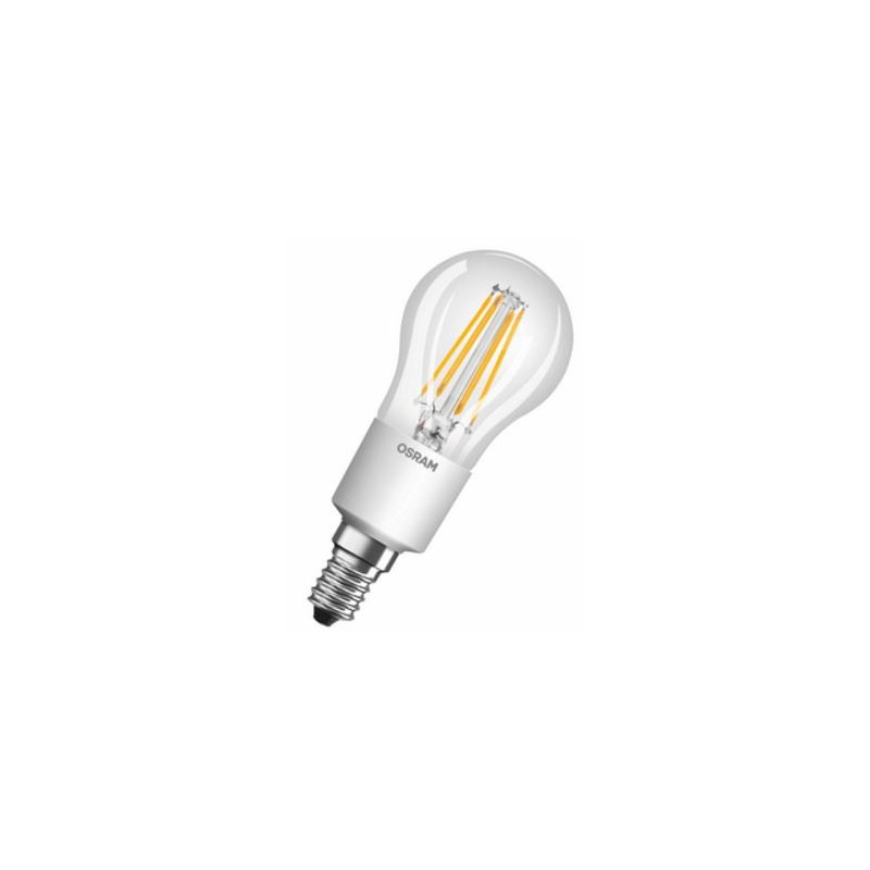 Kogellamp - E14 - Filament Helder Dim - 4,5W - Osram