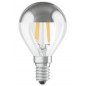 Kopspiegellamp - E14 - Par Fila Zilver - 4W - Osram
