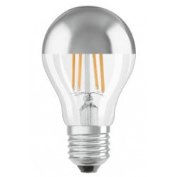 Kopspiegellamp - E14 - Par Fila Zilver - 7W - Osram