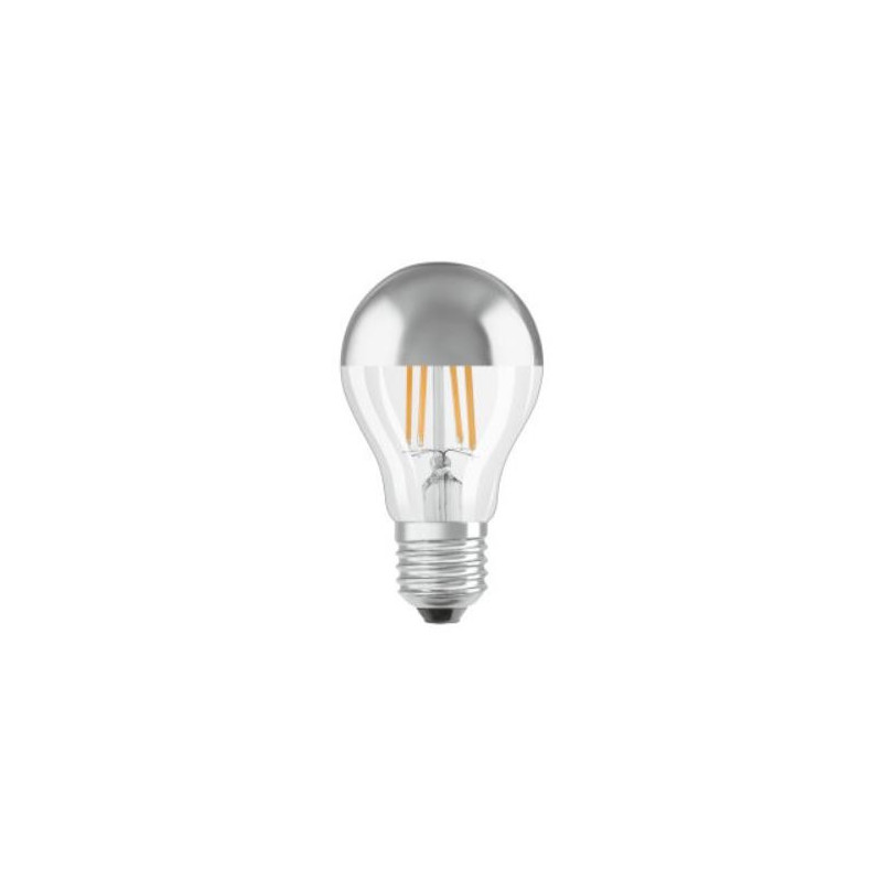 Kopspiegellamp - E27 - Par Fila Zilver - 7W - Osram