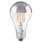 Kopspiegellamp - E27 - Par Fila Zilver - 7W - Osram