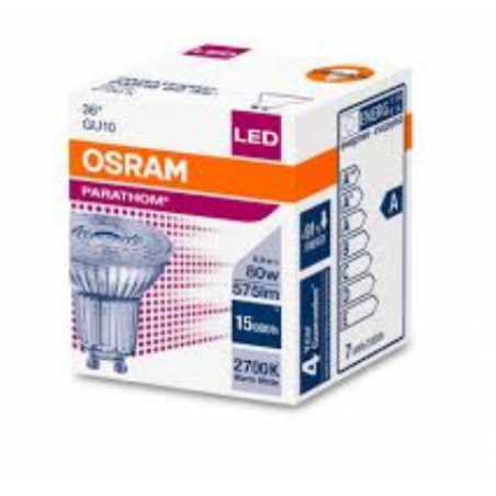 Reflectorlamp - GU10 - Par16 51mm Dim - 6,9W - Osram