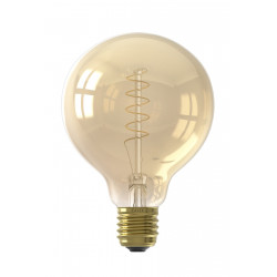 Globelamp - E27 - Fila Flex G95 Goud - 4W - Calex