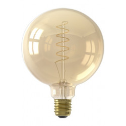 Globelamp - E27 - Fila Flex G125 Goud - 4W - Calex