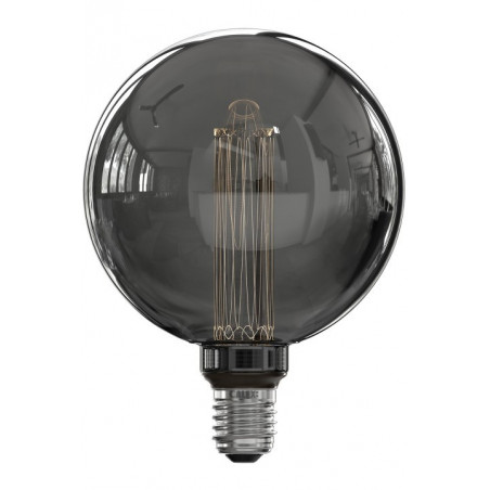 Globelamp - E27 - Glasfiber G125 Titanium - 3,5W - Calex