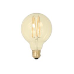 Globelamp - E27 - Filament Flex G95 Goud - 4W - Calex
