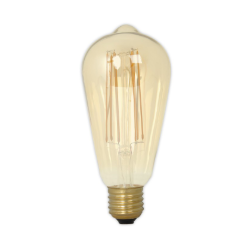 Rustieklamp - E27 - Fila ST64 Goud Dim - 4W - Calex