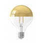 Kopspiegellamp - E27 - Fila Globe G95 Goud - 4W - Calex