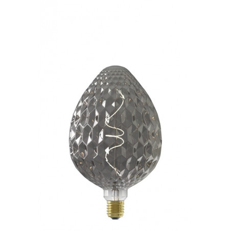 Deco lamp - E27 - Sevilla 150X245MM Titanium - 6W - Calex
