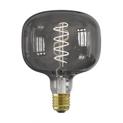 Deco lamp - E27 - Rondo Smokey - 4W - Calex