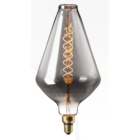 Deco lamp - E27 - Giant XXL Vienna Titanium - 6W - Calex