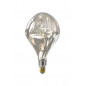 Deco lamp - E27 - XXL Organic Evo Silver - 6W - Calex
