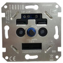LED Inbouwdimmer - 2485HEXOP - 3-150W - Tradim