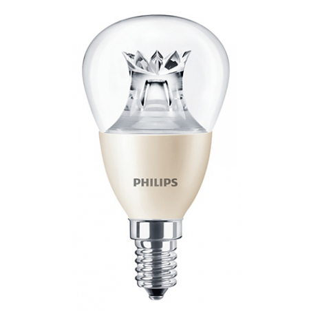 Kogellamp - E14 - Fila Mas Helder Dim - 4W - Philips