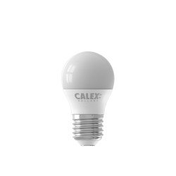 Kogellamp - E27 - 2700K Opaal - 3,4W - Calex