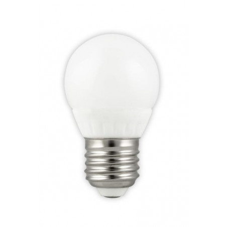 Kogellamp - E27 - 45X73 Opaal - 3,4W - Calex