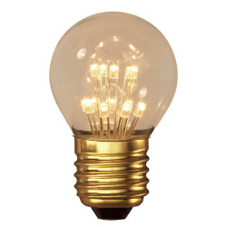 Deco lamp - E27 - Pearl 14-Leds 45X73MM - 0,9W - Calex