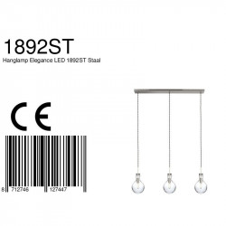 CE - LED hanglamp 1892ST Elegance - Steinhauer