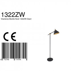 CE - Vloerlamp 1322ZW Nove - Steinhauer - 1